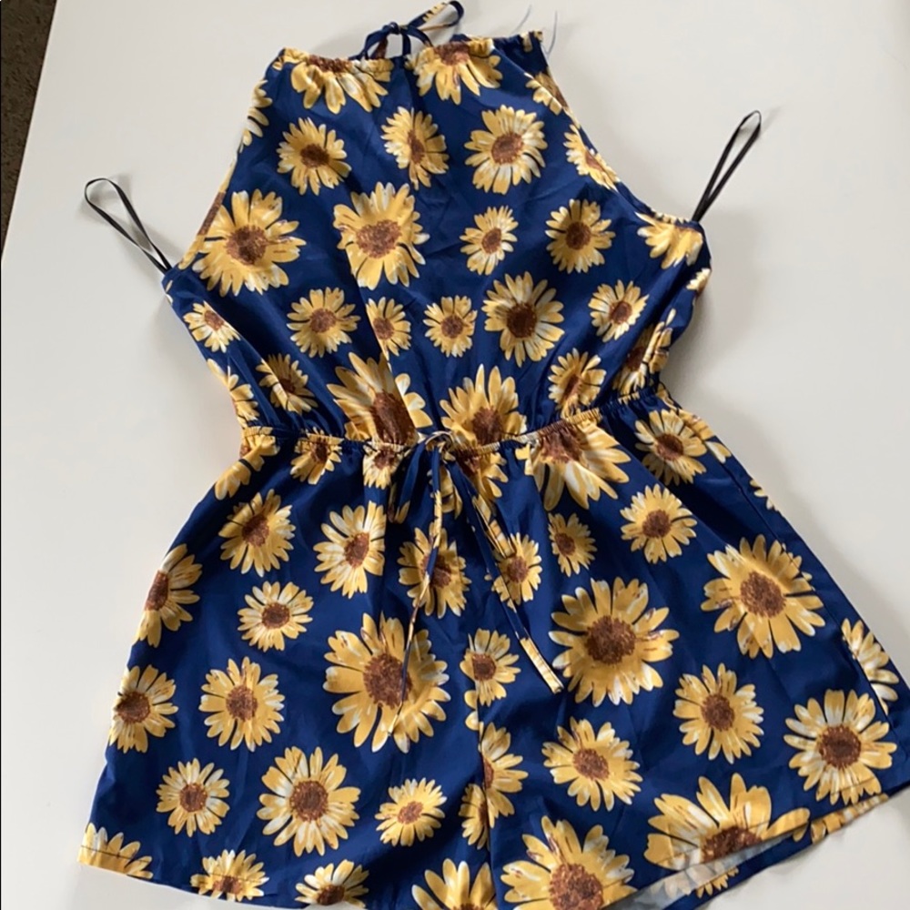 Sunflower romper